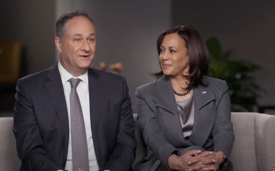 Kamala Harris and Doug Emhoff